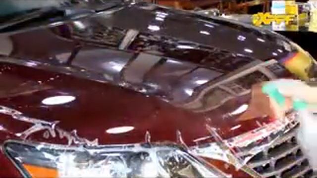 Оклейка капота машины полиуретановой пленкой XPPF смотреть онлайн