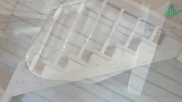 Лестница своими руками из пиломатериала от компании Русский лес смотреть онлайн