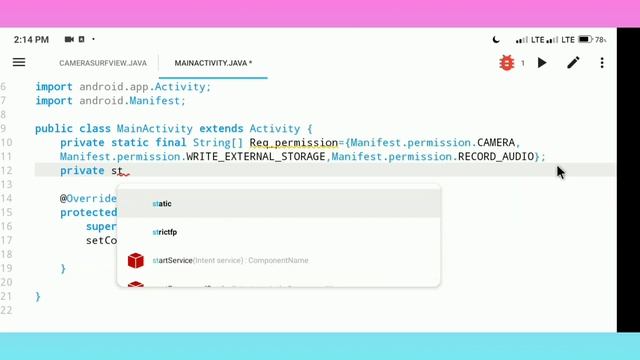 Building Camera App in Aide Part 2 #aide #androidstudio #java смотреть онлайн