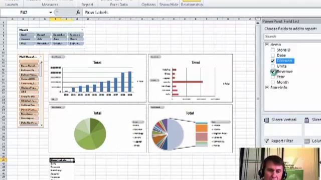 Excel - Creating More Than 4 Charts in Power Pivot - Episode 1306 смотреть онлайн