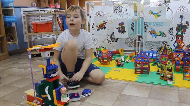 Видео презентация Робот Техно Док МОУ СОШ пос МИС дошкольное отделение смотреть онлайн