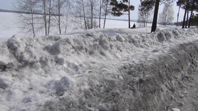 Набережная Лесосибирска 10 апреля 2013 смотреть онлайн