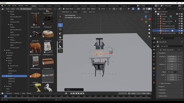 Poly Haven Asset Addon For Blender! смотреть онлайн