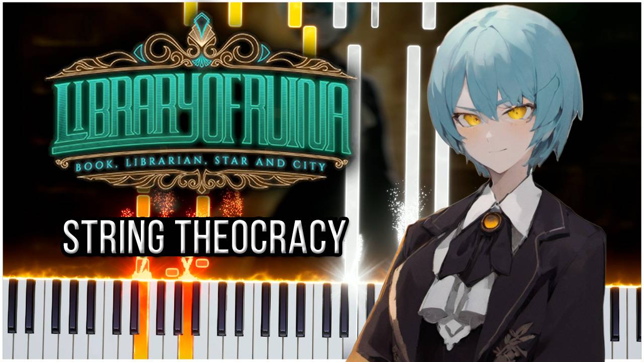 Mili - String Theocracy (Library Of Ruina) 【 КАВЕР НА ПИАНИНО + ВОКАЛ 】 смотреть онлайн