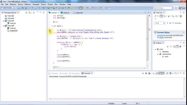 Writing Files and Replacing Text : Learn Perl By Doing It, Part 6 смотреть онлайн
