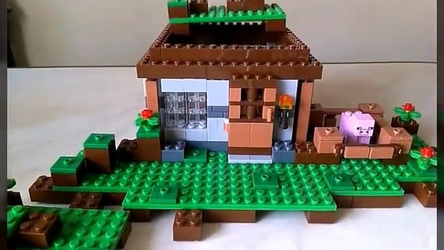 BELA MY WORLD Первая ночь / аналог LEGO Minecraft 21115 смотреть онлайн