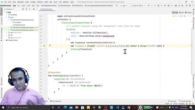 Use of flowOf() in Jetpack Compose | MAD Series | Dr Vipin Classes смотреть онлайн