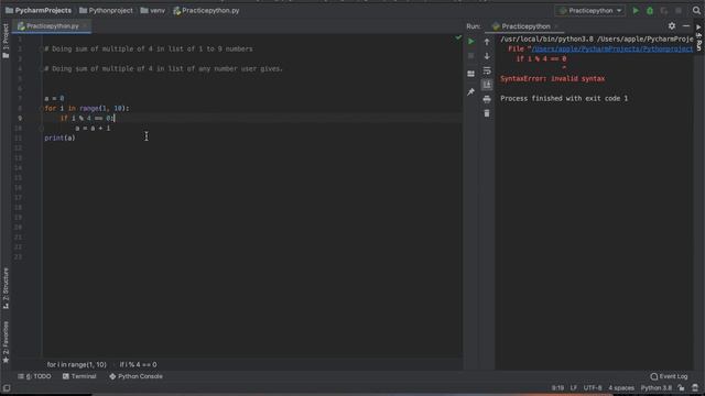 Python Practice Series 5 | Beginners | Level 1 | Basic | Add Multiple of 4 | Programming Exercises смотреть онлайн