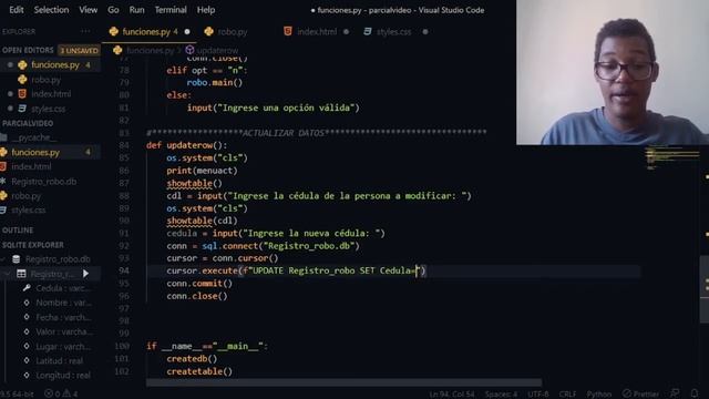 COMO HACER UN CRUD EN PYTHON | USO DE SQLITE, FOLIUM Y GEOPY смотреть онлайн