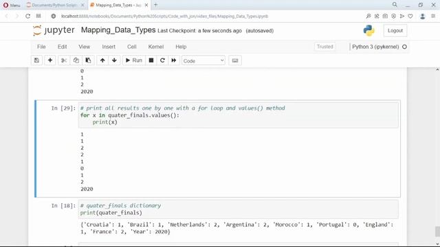 Python Dictionary | Python Mapping Data Type смотреть онлайн