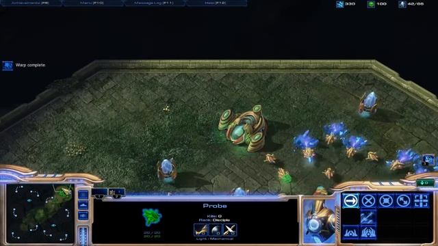 StarCraft2 Gameplay - 2010 MacBook Pro 15" смотреть онлайн