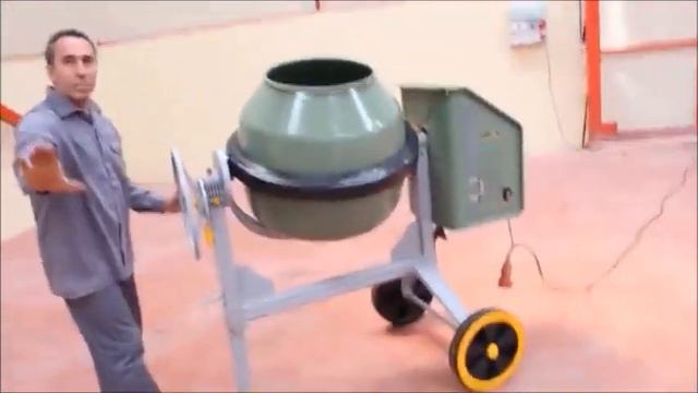 Bétonnière semi-professionnelle avec Moteur Électrique - UL 190 Umacon смотреть онлайн