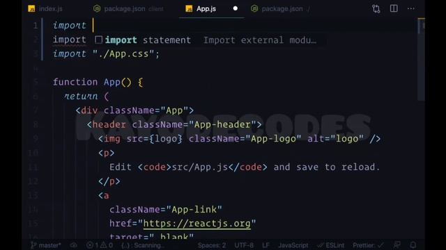 How to create a React App and Node.JS Back-end. смотреть онлайн