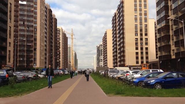 Метро Девяткино & Бульвар Менделеева | Мурино 29.08.2017