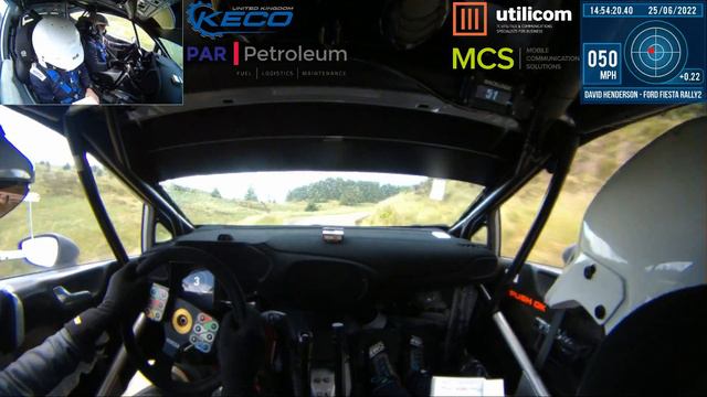 Argyll Rally 2022 - Bealach Maim 2 - Stage 10 - David Henderson/Chris Lees - Ford Fiesta Rally2 смотреть онлайн
