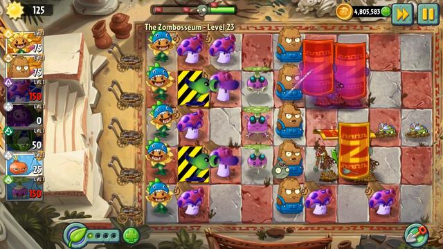 Plants vs Zombies 2 - The Zombosseum 2023 Level 23 [Plants Lvl 1 & No Premium] + DOWNLOAD смотреть онлайн