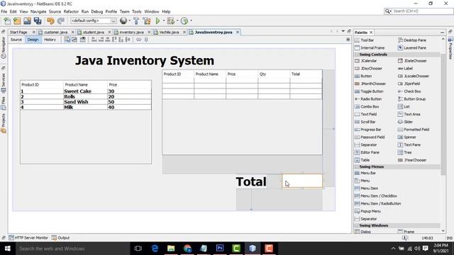 Java Inventory Management System Project смотреть онлайн