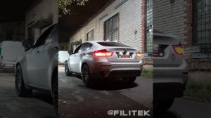 Тюнинг выхлопной системы BMW X6 3t литра бензин E71