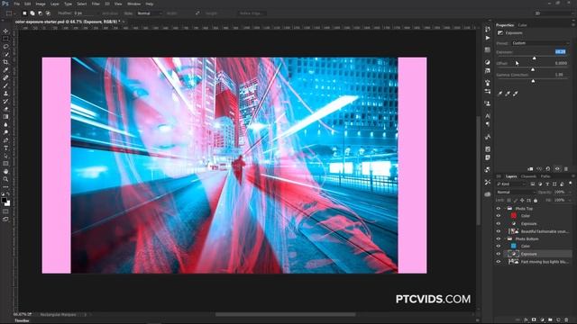 How To Create The Color Double Exposure Effect In Photoshop смотреть онлайн