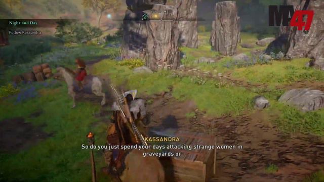 Kassandra vs Eivor after Assassin's Creed Valhalla - full mission gameplay смотреть онлайн