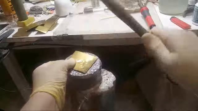 Сборка Бокалов На Олово. Часть 2. ресайслинг. Юрий Былков смотреть онлайн