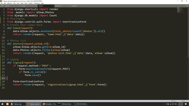 Django PROJECT FROM START TO END | WITH EVERY EXPLANATION смотреть онлайн