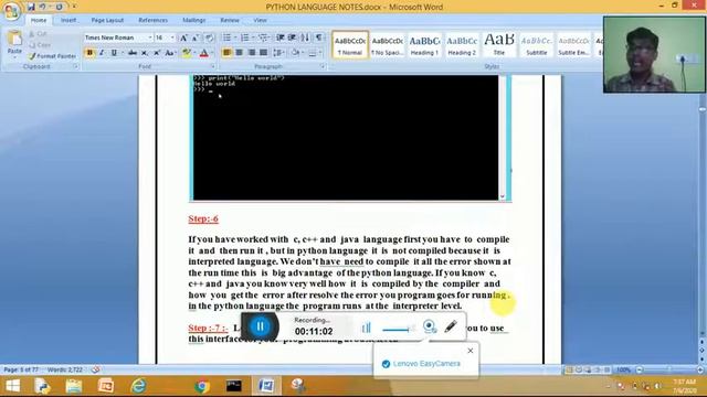 Lecture 0(3) how to install python software смотреть онлайн