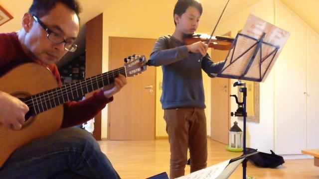 Luigi Boccherini: Minuet For Violin And Guitar