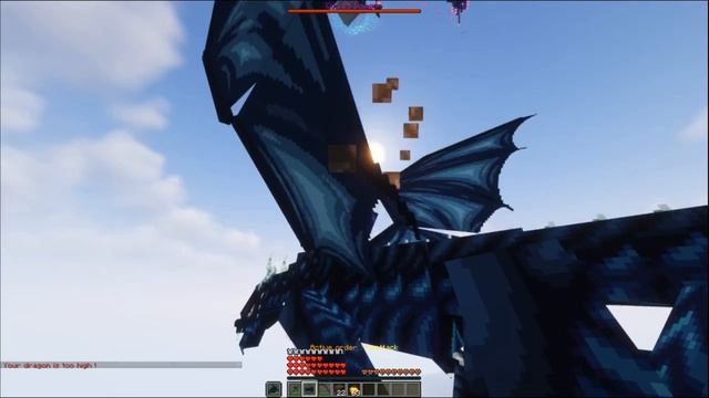 Cursed Herald Dragon Trailer MCpets Model Engine MythicMobs Minecraft
