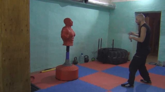 Нунчаку. Тренировка на снарядах смотреть онлайн