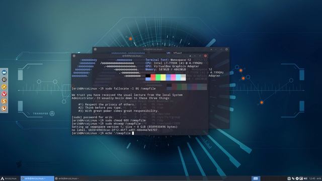 ArcoLinux : 1053 adding a swapfile to your ArcoLinux or Arch Linux system (no swap partition) смотреть онлайн