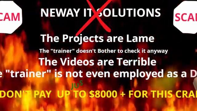 No Neway IT Solutions. Oracle DBA Training SCAM. Waste of time and money. смотреть онлайн