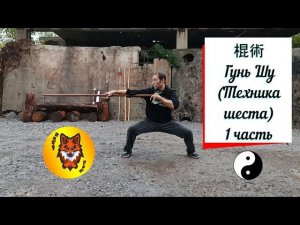 Гунь Шу «Техника шеста».1 ЧАСТЬ. Рубящий и колющий шест.