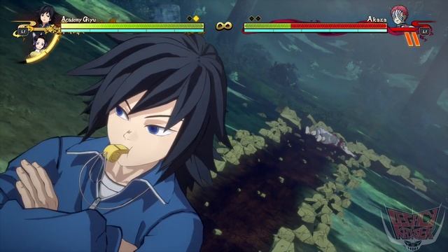 Demon Slayer The Hinokami Chronicles - All Akaza Ultimate Art/Surge/Intro/Outro/Throw Animations смотреть онлайн