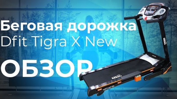 Dfit Tigra X New | ОБЗОР НА БЕГОВУЮ ДОРОЖКУ Dfit Tigra X New