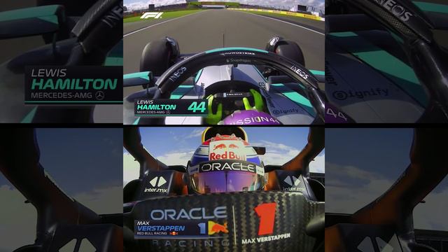 Макс Ферстаппен поздравляет Льюиса Хэмилтона с победой в Сильверстоуне (2024) смотреть онлайн