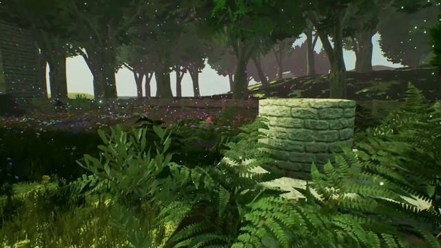 Fantasy Garden Animation Blender + Unreal Engine 4 смотреть онлайн