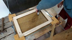 Как сделать подрамник недорого и натянуть холст.  Stretcher for painting.  Serhulya TV