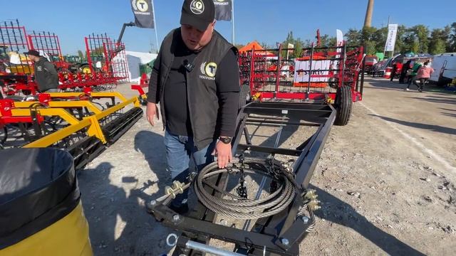 Рубящий каток 3-6м, культиватор сплошной и прополочный, КУН, бороны от ТЕХПРОМСВИТ на AgroExpo 2021 смотреть онлайн