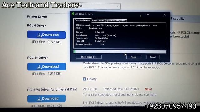 Ricoh MP 201 Network Printer Installation || Ricoh Printer Installation ||