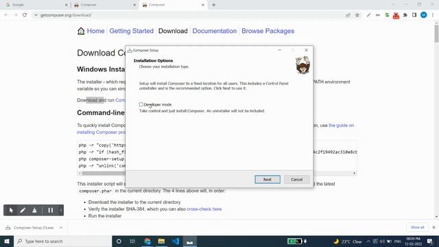 How to Install composer on windows смотреть онлайн