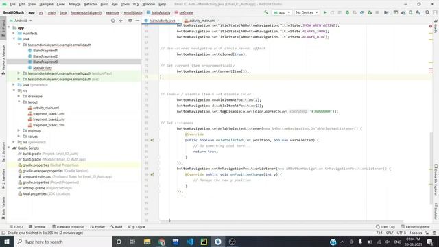 Bottom Navigation Bar in Android Studio with detail || #bottomnavigation #androidstudio #app смотреть онлайн