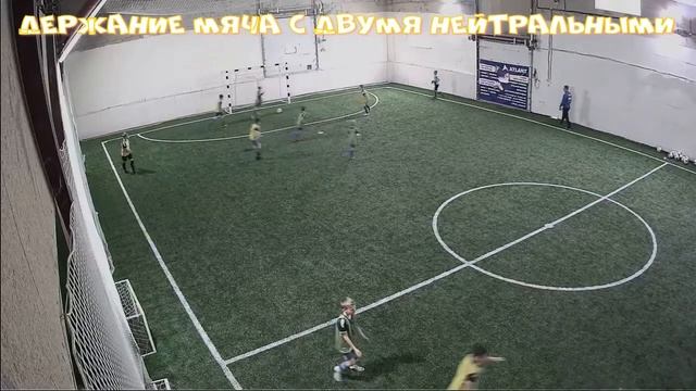 Детский футбол. Тренировка 12 летних футболистов Академии Ротор Волгоград