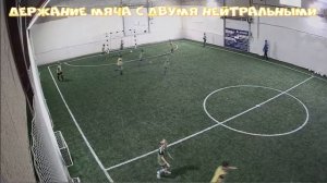 Детский футбол. Тренировка 12 летних футболистов Академии Ротор Волгоград