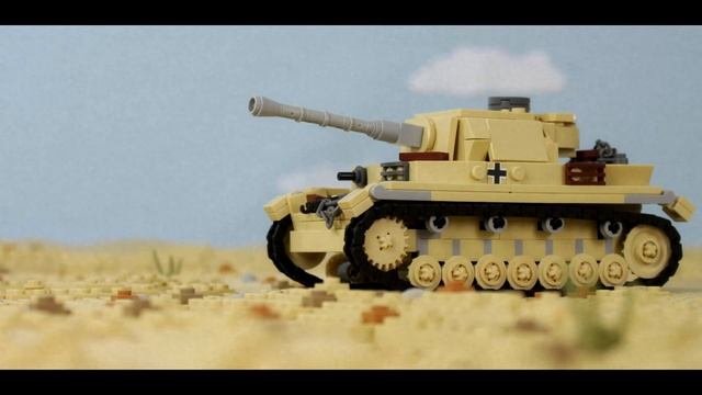 Lego Tank Animation Tests - North Africa Campaign смотреть онлайн