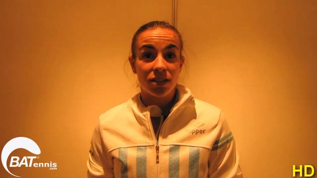 Entrevista a Paula Ormaechea luego de su victoria frente a China смотреть онлайн