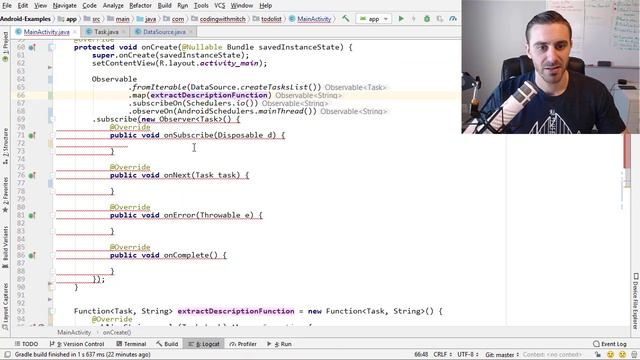Map Operator - RxJava смотреть онлайн