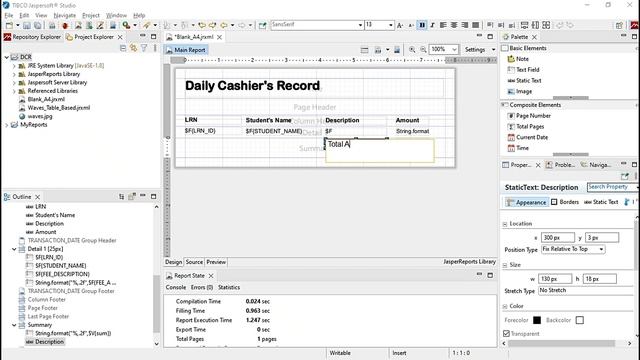 Java Programming # 12 -Print Reports - Cashiering System - JasperReport - POS receipt смотреть онлайн