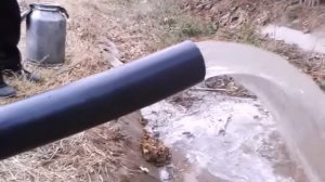 Гидротаран   ГТ-300 в с. Кызыл-Октябрь. Высота 18 м и расстояние 200 м. Подпишитесь на канал!