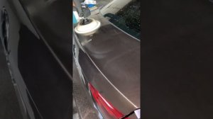 Полировка следов голубиного помёта